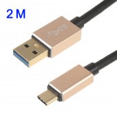 Charging Data Sync Cable Type-C to Type-C 2M Black