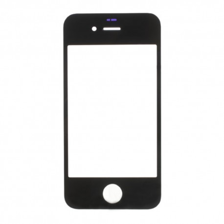 iPhone 4G - Front Glass    Black